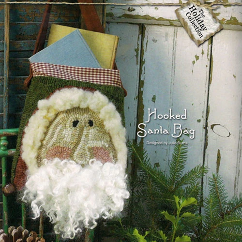 Santa Bag Rug Hooking Kit 1 Santa Bag Rug Hooking Kit