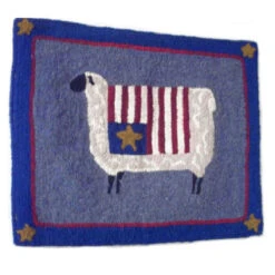 Americana Sheep Rug Hooking Kit