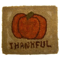 Beginner Rug Hooking Kit - Thankful Pumpkin
