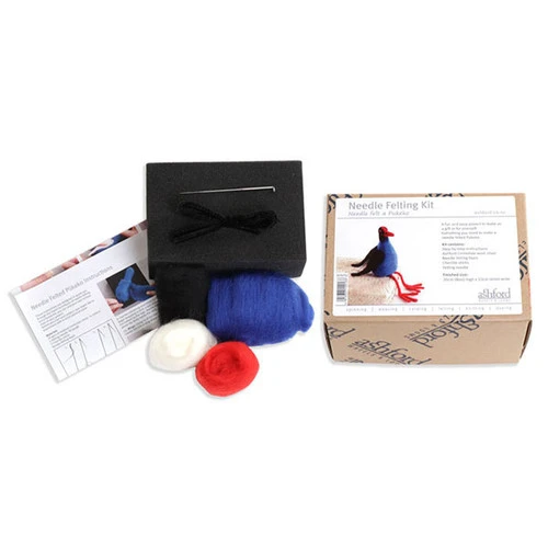 Ashford Needle Felting Kit - Pukeko 2 Ashford Needle Felting Kit - Pukeko - Image 2