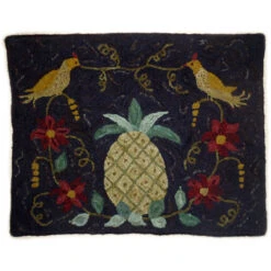 Pineapple With Birds Rug Hooking Kit