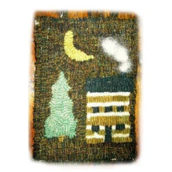 Beginner Rug Hooking Kit - Log Cabin
