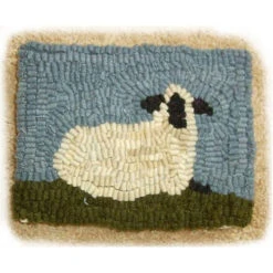 Beginner Rug Hooking Kit - Lay Down Sheep