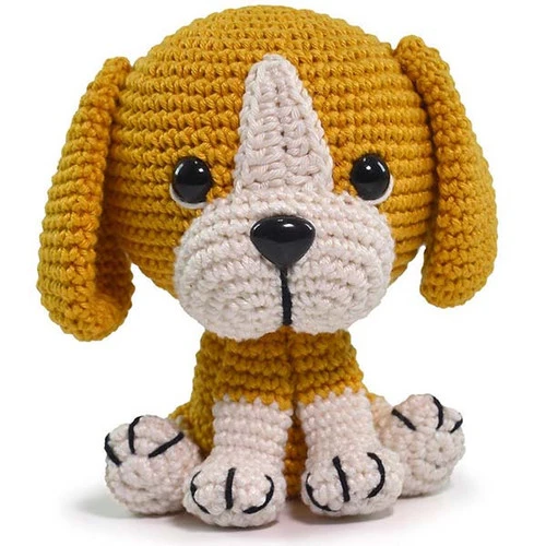 Circulo Amigurumi Kit - Beagle 2 Circulo Amigurumi Kit - Beagle - Image 2