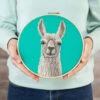 Painting With Wool Needle Felting Kit - Dani Ives' Llama