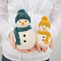 Sculpting With Wool Needle Felting Kit - Snowmen -Alexandra Sales Store FSS SWW 18b 94427.1568308789