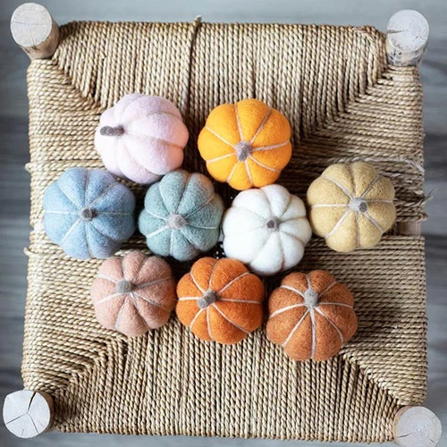 Sculpting With Wool Needle Felting Kit - Pumpkin Party 2 Sculpting With Wool Needle Felting Kit - Pumpkin Party - Image 2