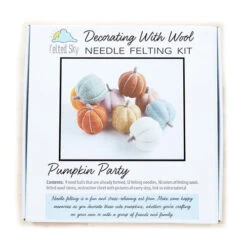 Sculpting With Wool Needle Felting Kit - Pumpkin Party 9 Sculpting With Wool Needle Felting Kit - Pumpkin Party -Alexandra Sales Store FSS SWW 25e 80262.1692030813