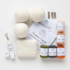 Sculpting With Wool Needle Felting Kit - Pumpkin Friends -Alexandra Sales Store FSS SWW 27b 24227.1692031400