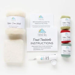 Sculpting With Wool Needle Felting Kit - Forest Toadstools -Alexandra Sales Store FSS SWW 28b 78731.1692032703