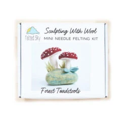 Sculpting With Wool Needle Felting Kit - Forest Toadstools -Alexandra Sales Store FSS SWW 28c 91645.1692032709
