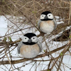 Going Gnome Felting Kit - Chickadees