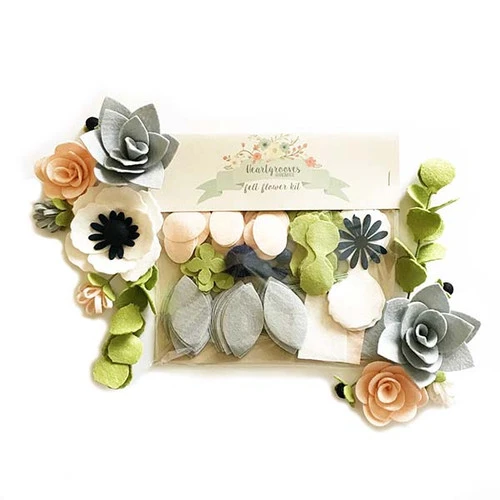 Felt Flower Craft Kit - Anemone 3 Felt Flower Craft Kit - Anemone - Image 3