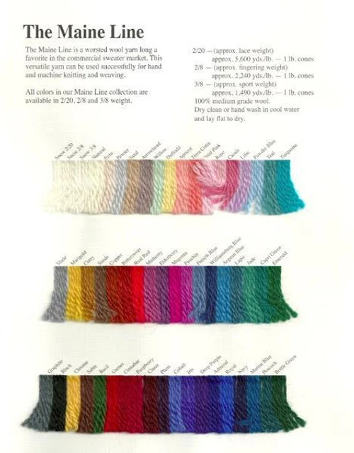 JaggerSpun Maine Line Wool Fingering Weight Yarn - 2/8 - Image 2