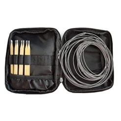 Kollage Square Interchangeable Gold Edition Knitting Needle Set -Alexandra Sales Store KOL GOLDc 06812.1683995507