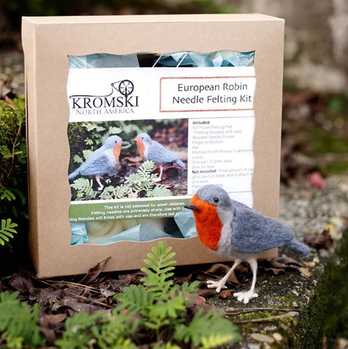 Kromski Needle Felting Kit - Robin 1 Kromski Needle Felting Kit - Robin