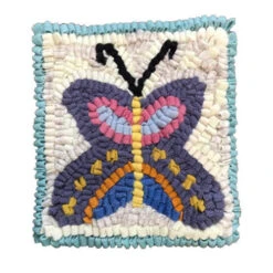 Beginner Rug Hooking Kit - Butterfly