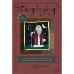 Beginner Rug Hooking Kit - Folky Santa 5 Beginner Rug Hooking Kit - Folky Santa -Alexandra Sales Store LBL KIT 012b 02811.1661427695