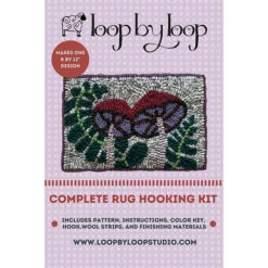 Beginner Rug Hooking Kit - Ferns & Mushrooms 5 Beginner Rug Hooking Kit - Ferns & Mushrooms -Alexandra Sales Store LBL KIT 018c 91720.1681061055