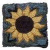Beginner Rug Hooking Kit - Sunflower