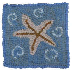 Beginner Rug Hooking Kit - Star Fish