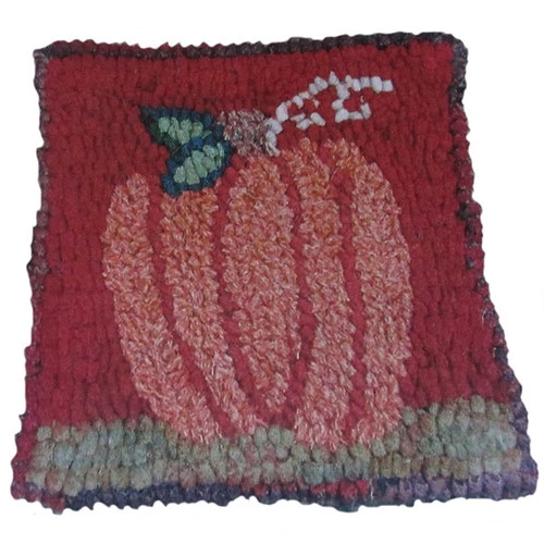 Beginner Rug Hooking Kit - Rustic Pumpkin 1 Beginner Rug Hooking Kit - Rustic Pumpkin