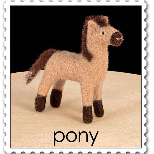 WoolPets Needle Felting Kit - Pony 1 WoolPets Needle Felting Kit - Pony