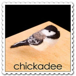 WoolPets Needle Felting Kit - Chickadee