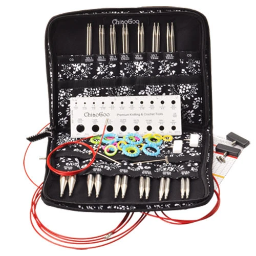 ChiaoGoo TWIST Red Lace Interchangeable Knitting Needle 4" Tip Set 1 ChiaoGoo TWIST Red Lace Interchangeable Knitting Needle 4" Tip Set