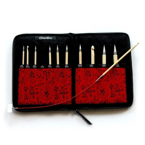 ChiaoGoo T-SPIN Interchangeable Tunisian Crochet Hook Set 1 ChiaoGoo T-SPIN Interchangeable Tunisian Crochet Hook Set