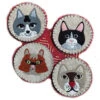 Felt Coaster Kit - Cats