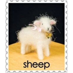 WoolPets Needle Felting Kit - Sheep