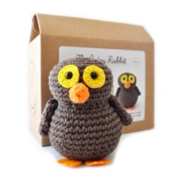The Pudgy Rabbit Crochet Kit - Owl -Alexandra Sales Store TPR SQ1004780b 65770.1697216777