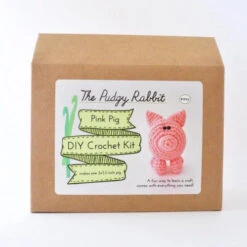 The Pudgy Rabbit Crochet Kit - Pig -Alexandra Sales Store TPR SQ4831365d 29844.1698069853