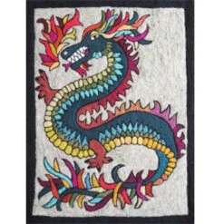 Tapestry Felting Kit - Tattoo Dragon