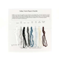 Rayon Chenille Yarn -Alexandra Sales Store VY COLCAR.RAYON .1 77921.1661873216