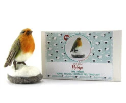 World Of Wool Felting Kit - Robyn The Robin -Alexandra Sales Store WOW RRNFK 2 39217.1575488797