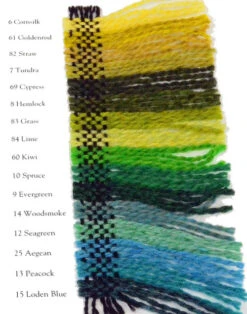 Harrisville Wool Yarn Color Card -Alexandra Sales Store har cc 2 86160.1543861328