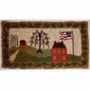 Red School House Rug Hooking Kit
