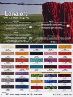 Brown Sheep Lanaloft Yarn - Sport -Alexandra Sales Store xxx10721 2 95317.1632929219